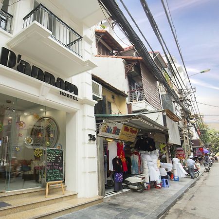 D'Annam Hostel Hanoi Bagian luar foto