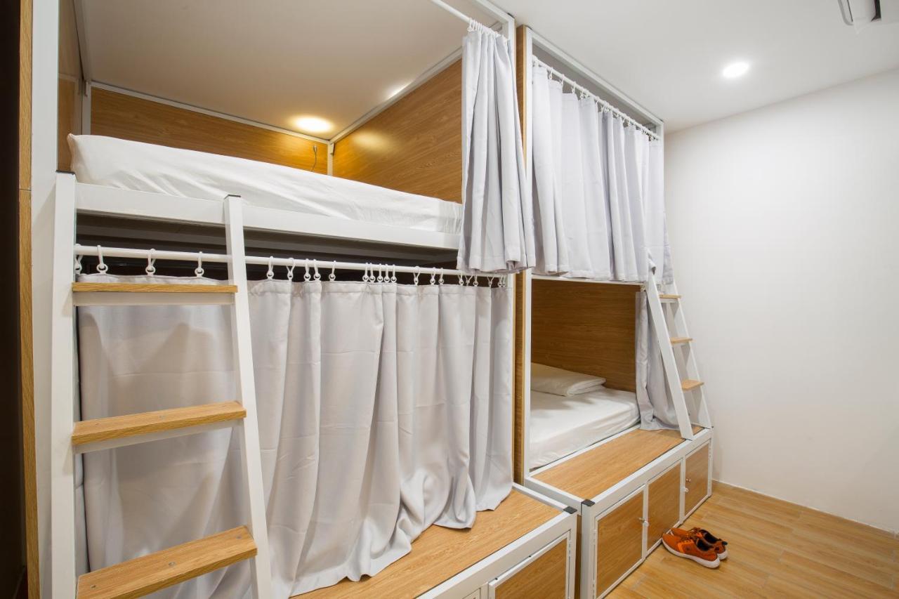 D'Annam Hostel Hanoi Bagian luar foto