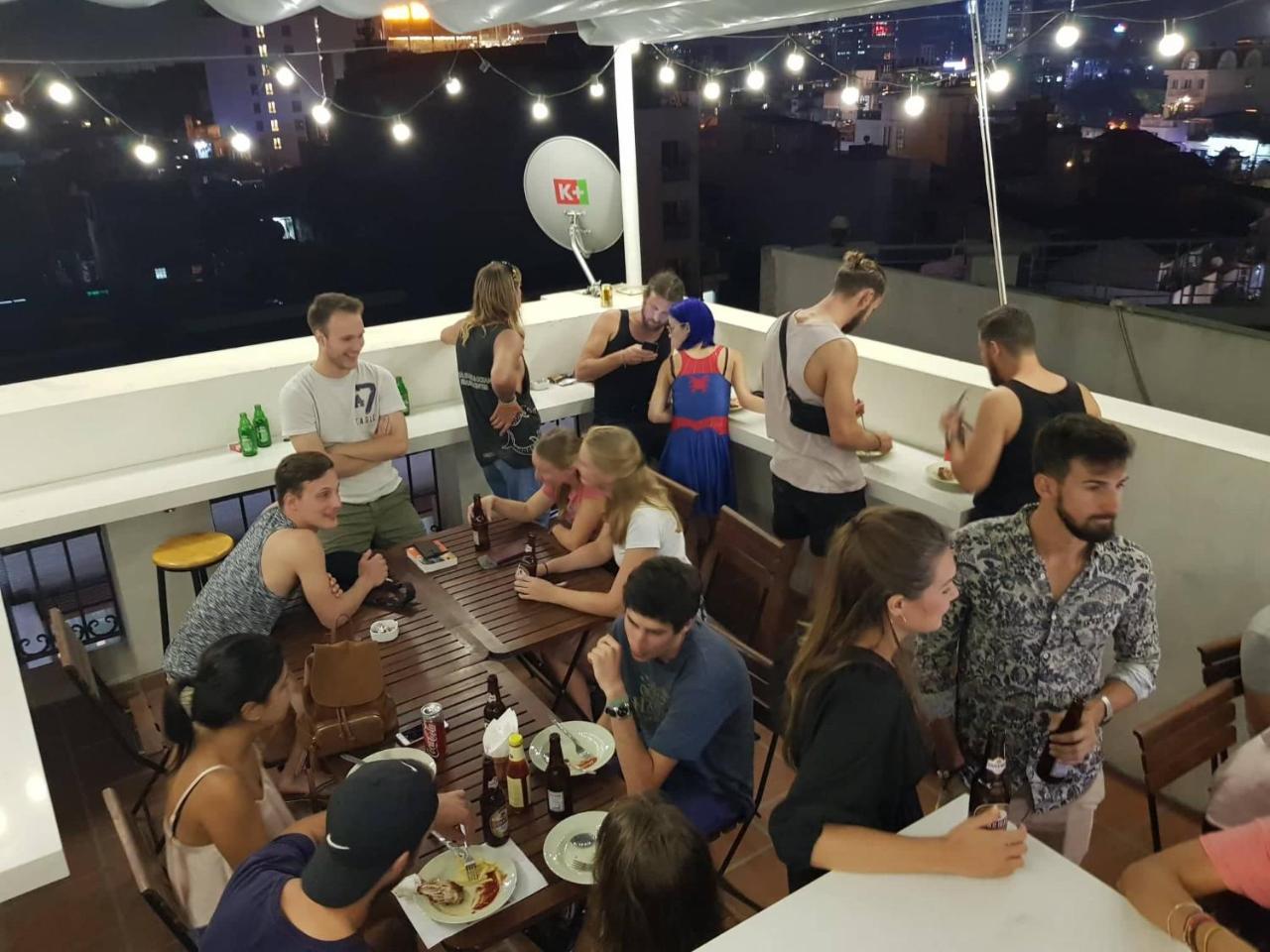 D'Annam Hostel Hanoi Bagian luar foto