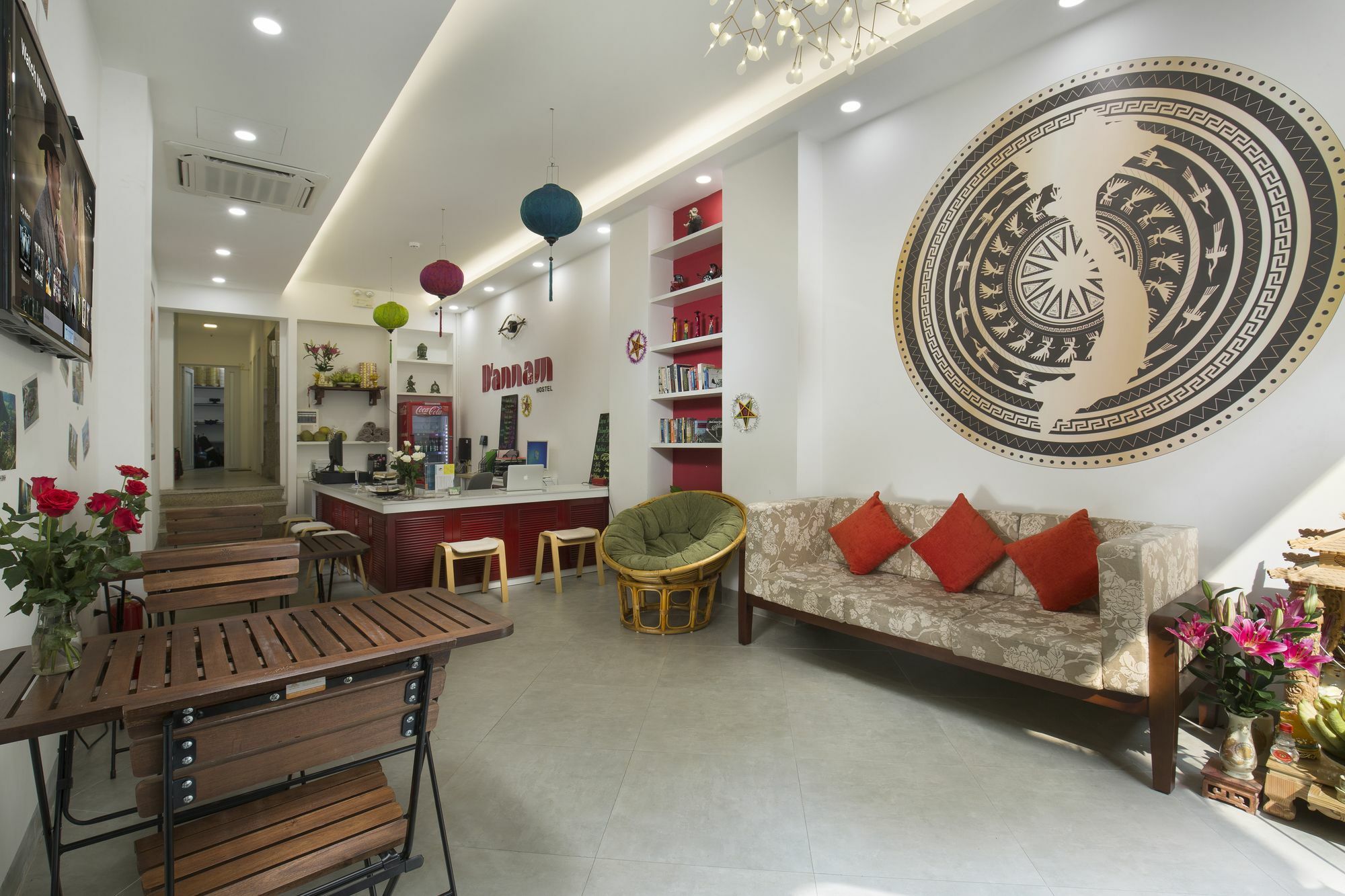 D'Annam Hostel Hanoi Bagian luar foto